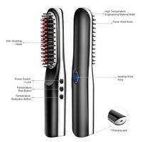 Verstrekt Keramische 230C Mini Size Draadloze Usb Oplaadbare Stijltang Draadloze Flat Iron Stijltang
