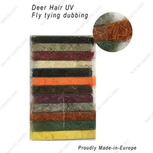 Высококачественный материал для вязания мушек, материал для дубинга, оленя, УФ-дубинг (B15)