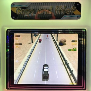 Simulatore di guida gettoni galleria macchina da corsa video <span class=keywords><strong>poliziotti</strong></span> e ladro redenzione del biglietto giochi di corse - Product Image 3