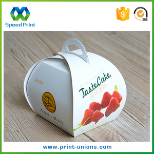 Personalizada hecha a mano de papel decorativo de gran lujo caja de pastel de queso - Product Image 2