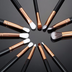 Fabricantes de China al por mayor personalizado de sombra de ojos pinceles de maquillaje cosmético - Product Image 3