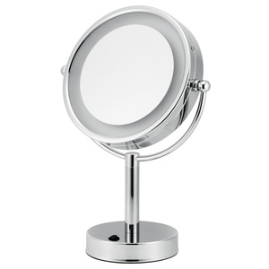 Lateral doble vanidad Mesa cosmética <span class=keywords><strong>espejo</strong></span> <span class=keywords><strong>de</strong></span> <span class=keywords><strong>aumento</strong></span> con luz - Product Image 5