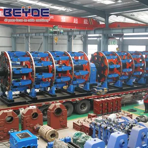 Beyde High Speed 72 Bobbins Cable Making Machine For ACSR / Control Cable / Aluminum And Copper Conductor