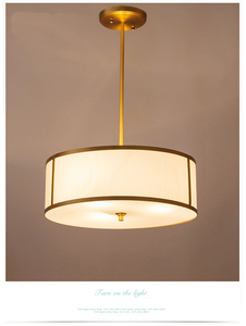 Tela de sombra lámpara colgante lámpara de techo decorativo colgante de luz - Product Image 5