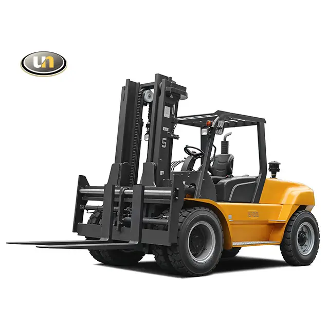 Balance Weight 10 Ton Heavy Duty Manual Diesel Engine Forklift Truck