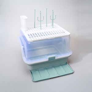 新しい赤ちゃんカトラリー排水機キッチン乾燥卸売プラスチック大型食器排水機 - Product Image 3
