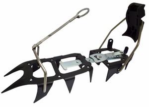 Crampons en aluminium A-CRM-12-S, version à enfiler, pour l'escalade sur glace, la traction sur glace et l'alpinisme. - Product Image 4