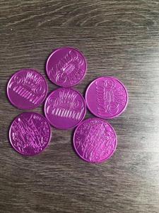 Pièces de monnaie en alliage d'aluminium personnalisées bon marché, pièces de monnaie anciennes en métal coloré - Product Image 3