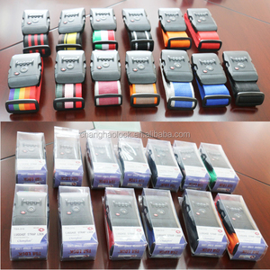 Serrure à <span class=keywords><strong>code</strong></span> TSA-319 en tissu pp, ceinture à bagages de 2 mètres, utilisation pour bagages, ceinture à bagages TSA - Product Image 2