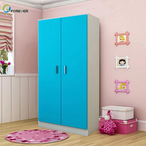 بسيطة الحديثة Children'S خزانة خشب متين خزانة الملابس خزانة - Product Image 2