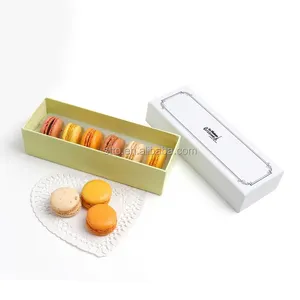 Macaroon ve kek paketleme kutusu