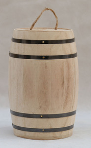 Quà Tặng Kích Thước Tùy Chỉnh Thùng Gỗ Sồi Nhỏ Sơn Dầu Cá Nhân Thùng Gỗ Sồi Rượu Bằng Gỗ Để Bán - Product Image 5