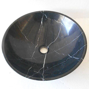 NUEVO ESTILO DE BAÑO patrón de piedra oval lavabo - Product Image 3
