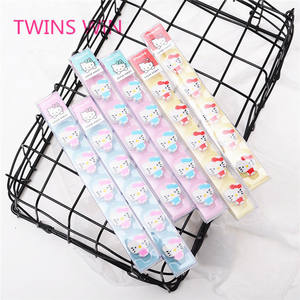 Çin fabrika fiyat ithalat okul malzemeleri kırtasiye toptan özel 3d karikatür kedi şekilli kauçuk silgi kawaii logo ile 421 - Product Image 3