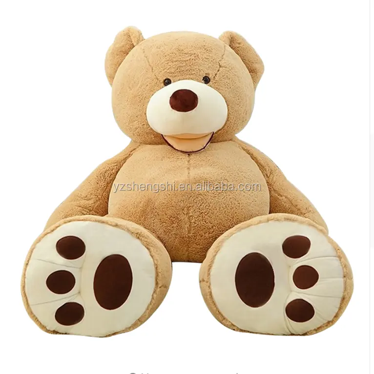 Campione gratuito unstuffed peluche grande orso della pelle CE Peluche unstuffed Gigante Enorme Orso Animali di Peluche gigante teddy bear