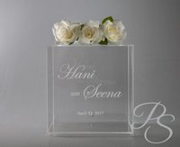 Klar Acryl Hochzeit Spende Box