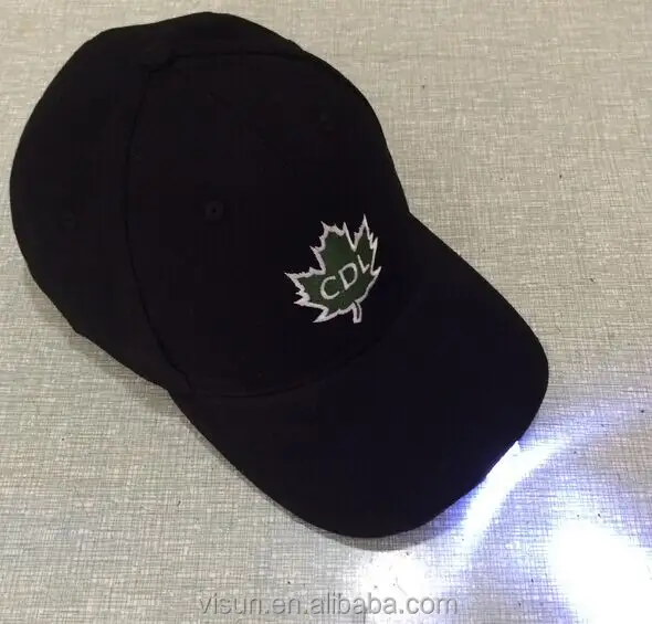 Topi Bisbol Menyala 5 LED Yang Dapat Disesuaikan