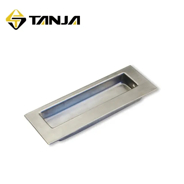 TANJA — poignée dissimulée en acier inoxydable M36, pour porte, dissimulée, pour portes d'urgence rectangulaires, 1 pièce, 304