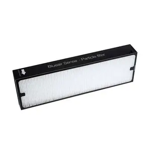 Blueair Sense + humo para purificador de aire HEPA filtro de partículas y carbón activado de filtro de carbono de algodón