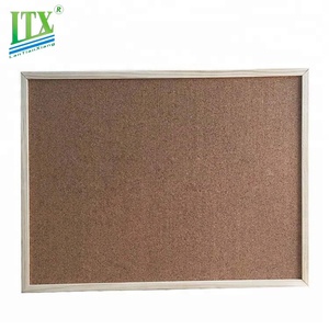 Scuola su misura in alluminio/telaio in <span class=keywords><strong>legno</strong></span> pin bollettino bordo di sughero avviso bordo - Product Image 2
