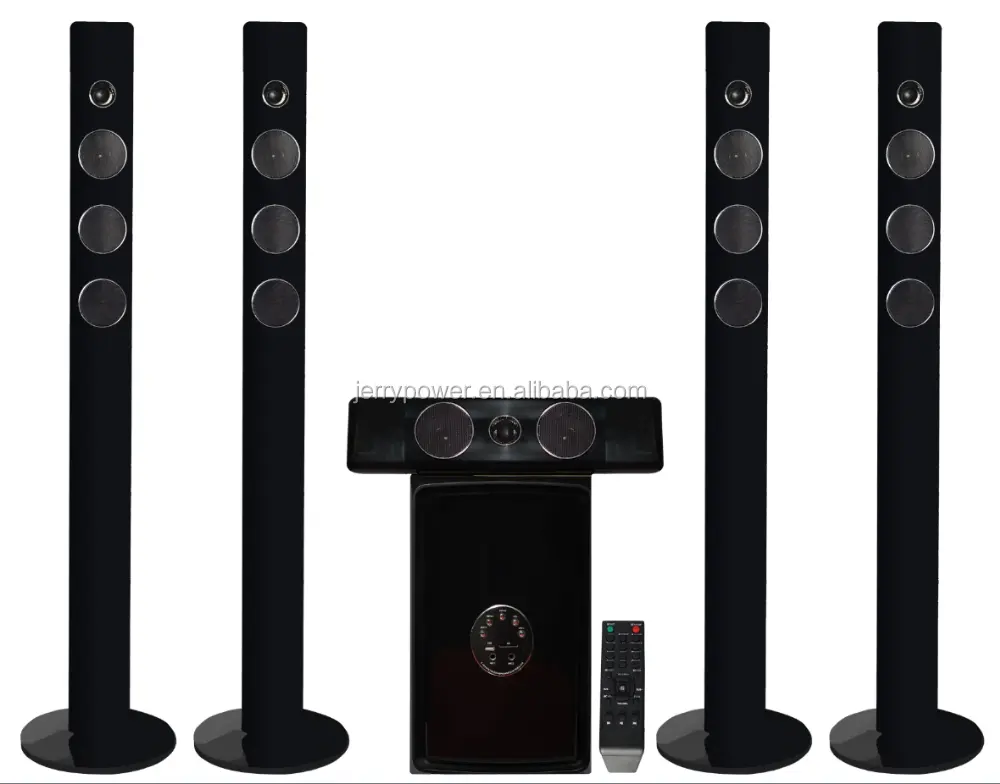 Neues Produkt 80 Watt Subwoofer 5.1 HIFI Heimkino system mit digitalem Verstärker