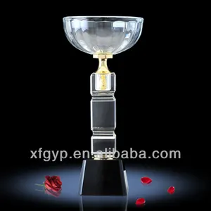 Trofeo de cristal personalizado, premios grandes de cristal y trofeo