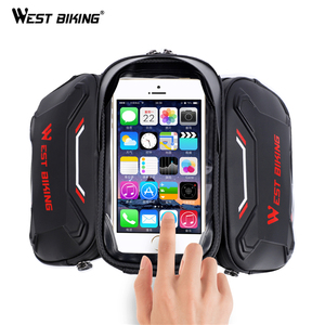 WEST BIKING – sac <span class=keywords><strong>de</strong></span> vélo ultraléger, <span class=keywords><strong>cadre</strong></span> avant, écran tactile, TPU, imperméable, <span class=keywords><strong>pour</strong></span> téléphone, vtt, vélo <span class=keywords><strong>de</strong></span> <span class=keywords><strong>route</strong></span>, sacs <span class=keywords><strong>de</strong></span> <span class=keywords><strong>cadre</strong></span> <span class=keywords><strong>de</strong></span> vélo - Product Image 2