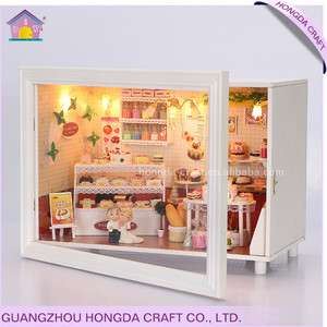 Asequible con luz y música <span class=keywords><strong>en</strong></span> miniatura casa de muñecas Importación de juguetes educativos - Product Image 1