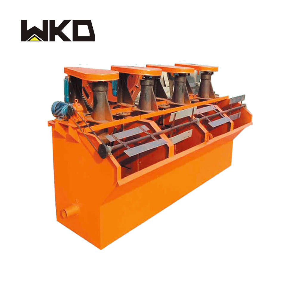 Wemco, máquina de flotación ampliamente utilizada para procesamiento de minerales