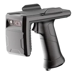 Scanmax Nirkabel 2D Barcode Scanner Opsional Gudang Handheld Jarak Jauh UHF RFID Reader