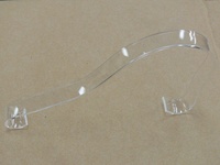 Offre Spéciale 235mm transparent acrylique Chaussure civière