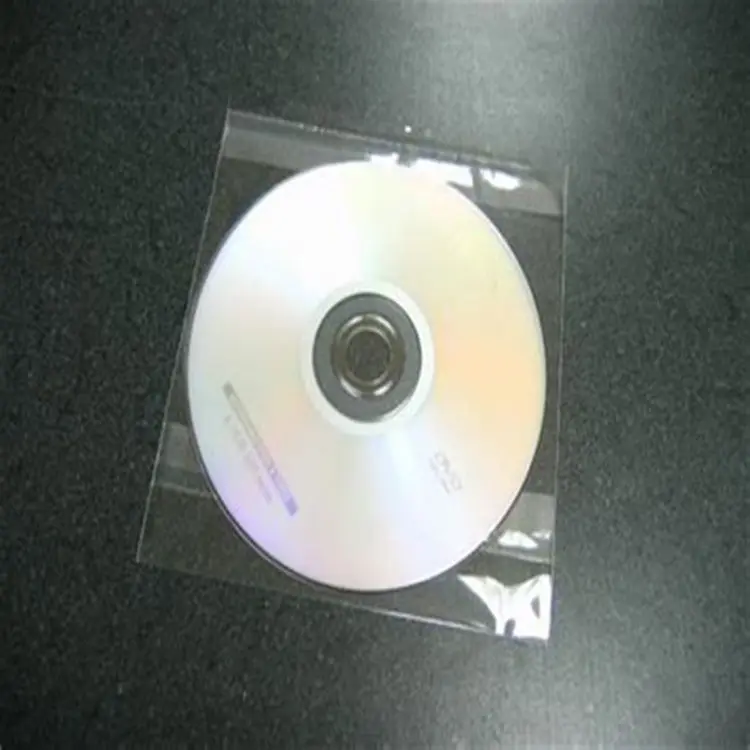 Pha Lê CD DVD Thẻ Tay Áo Resealable Pouch Phong Bì