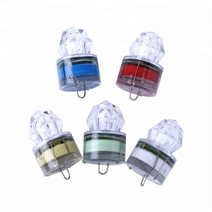 Hengjia — lampe LED pour la pêche de nuit, lumière en diamant, expédition rapide, piège à poissons, 20G - Product Image 1