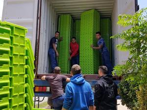 Factory 60L Solid Style Large <strong>Plastic</strong> <strong>Moving</strong> <strong>Boxes</strong> for Easy Transportation - Product Image 4