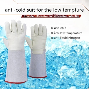 10 <span class=keywords><strong>gants</strong></span> de travail halogène LN2, liquide, imperméable et résistant au froid, <span class=keywords><strong>pour</strong></span> laboratoire - Product Image 3