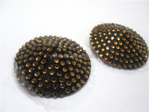 Shiny <strong>Small</strong> Gold Diamond Round-shaped Sexy <strong>Beauty</strong> <strong>Girls</strong> Nipple Cover - Product Image 4