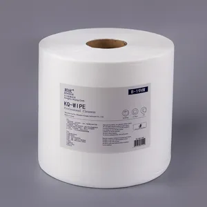 Industrial Cleaning Wipes Spunlace Wipe Cloth Multipurpose Wipe Roll