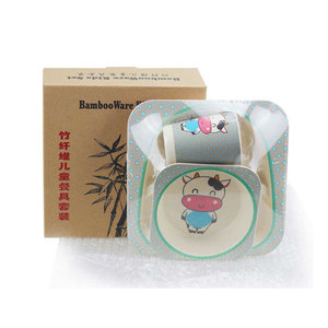 Vente chaude Nouveau Design <span class=keywords><strong>Écologique</strong></span> Bande Dessinée Recyclable <span class=keywords><strong>Vaisselle</strong></span> En Fiber De <span class=keywords><strong>Bambou</strong></span> - Product Image 5
