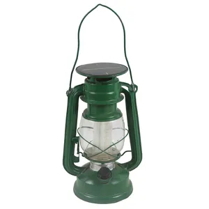 Metal Inflatable Led Solar Camping Kerosene Lantern