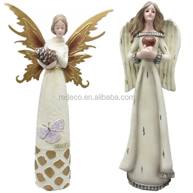 Mini 3D Custom Hars Speelgoed Angel Fairy Hars Levensgrote Fairy Standbeeld Voor Cadeau En Woondecoratie