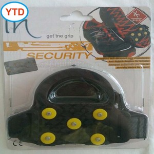 Deportes de invierno, pinza de hielo antideslizante, férula de tracción para escalada al aire libre, seguridad de esquí, equipo para raquetas de nieve resistente a la oxidación - Product Image 6