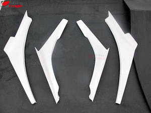 4 Uds FRP Track Canards para Lancer Evolution 7-9 EVO modelo <span class=keywords><strong>de</strong></span> mejora <span class=keywords><strong>de</strong></span> rendimiento personalizado - Product Image 2