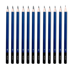 Juego de lápices de dibujo HB 2H, 12 piezas personalizadas, lápiz de madera estándar para la escuela con juego empaquetado de plomo de color - Product Image 4
