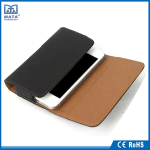 Personalizado teléfono móvil clip trasero flip funda de cuero para el iphone - Product Image 2