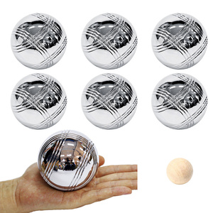 Jeu de boules de bocce en acier inoxydable grand format pour jeu d'action - Product Image 2