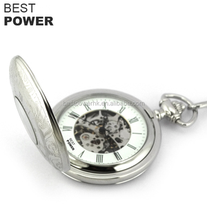 2019 Classic Stainless Steel Mechanical Movement <b>Men</b> <b>Pocket</b> <b>Watch</b> - Product Image 2