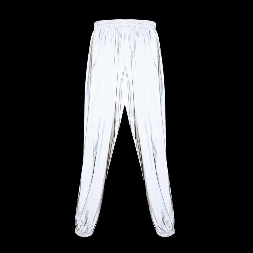 ZUJA New Visibility Super Soft Fabric Jogging Hip Hop High Reflective Pants