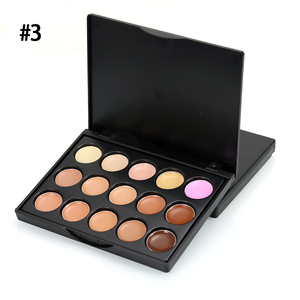 OEM Private Logo Mini Foundation Corrector Paleta 15 colores mate para sombra de ojos Tipo de polvo - Product Image 3