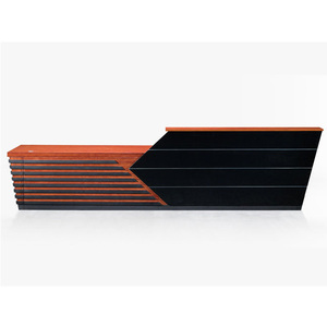 Bureau en verre, <span class=keywords><strong>comptoir</strong></span> de réception, bureau, en usine chinoise, personnalisé, conception - Product Image 5
