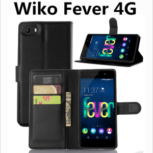 Allemand Mibile Flip couverture en cuir cas de téléphone pour <span class=keywords><strong>WIKO</strong></span> FIÈVRE 4G - Product Image 5